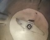 A picture of step 1 of Suji cake.