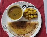 A picture of step 9 of Leftover Rice Dosa.