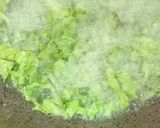 A picture of step 2 of Palak Raita.