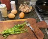 Foto del paso 1 de la receta: Revuelto de caballa