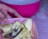 Foto langkah ke 1 dari resep Bolu Kukus Pisang -1 telur-tanpa Oven-tanpa Mixer.