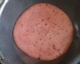 A picture of step 3 of Plum Mint Cooler.