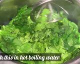A picture of step 1 of Lasooni Palak Recipe।Dhaba Style Lasooni Palak Recipe.