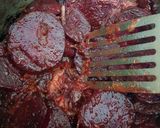 A picture of step 3 of Beetroot (Chukandar ke qatlay).