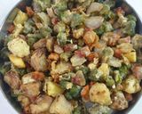 A picture of step 4 of Crispy Veg.