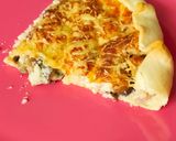 Une image de l'étape 8 de Quiche jambon champignons.
