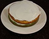 A picture of step 28 of Vanilla Layer Cake with Whipped White Chocolate Filling and Fros.