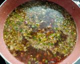 A picture of step 2 of Veg Munchow Soup.