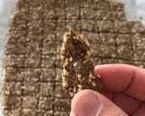 A picture of step 3 of Keto salted sesame sticks.