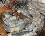 Hình bước làm 1 của món Cà tím tôm áp chảo, sốt tỏi ớt 🍆 🦐 🌶 🧄