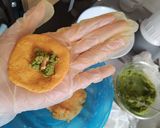 開心果腰果奶油餡地瓜圓丸子的食譜步驟8照片