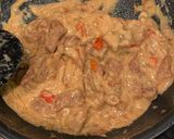 A picture of step 2 of Beef splash.