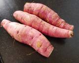 Fried sweet potato with pumpkin wafers recipe step 3 photo