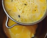 A picture of step 3 of Passion fruit juice.