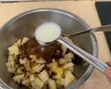 A picture of step 3 of Panchamritham.