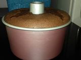 Coklat susu chiffon cake