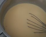 A picture of step 5 of Bread & Butter Pudding with Vanilla Custard Sauce.