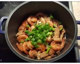 Hình bước làm 6 của món Tôm rim thịt ba chỉ #cleaneating