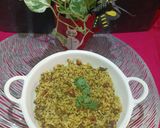 A picture of step 7 of Raw Mango Thecha Pulao.