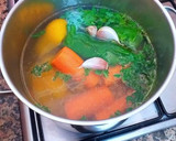 Foto del paso 1 de la receta: Potaje de garbanzos con judías verdes y espinacas