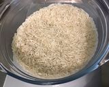 Une image de l'étape 2 de Dôme de riz basmati au bouillon de black tiger et curry.