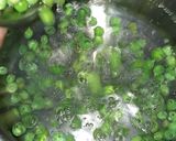 A picture of step 1 of Hara Bhara Kabab- A veg party starter.