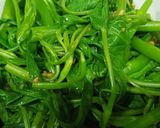 Hình bước làm 3 của món Rau muống trộn