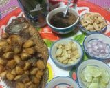 A picture of step 8 of Miang Kham with Tilapia.