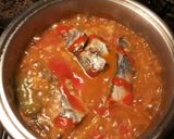 Foto del paso 12 de la receta Patatas con ajos y pescado con pimientos picantes