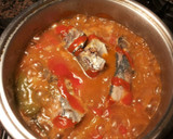 Foto del paso 12 de la receta: Patatas con ajos y pescado con pimientos picantes