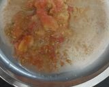 A picture of step 5 of Palak -Paneer.