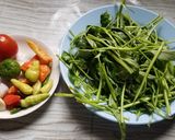 Foto langkah ke 1 dari resep Plecing Kangkung.