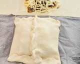 Foto del paso 10 de la receta: Hojaldres de champiñones, atún huevo queso aceitunas