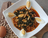 Foto del paso 3 de la receta: Espinacas con garbanzos de Vigilia