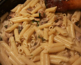 Foto del paso 19 de la receta: Macarrones con nata y champiñones gratinados