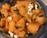 Une image de l'étape 6 de Melon charentais à la feta et menthe du jardin.