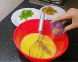 A picture of step 5 of Chicken 🐓 Tikka Cheese 🧀 Omelette 🍳Recipe 😋.