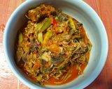 Foto langkah ke 4 dari resep Gulai jantung pisang.