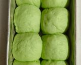 Foto langkah ke 6 dari resep Roti Kukus Pandan Cokelat.