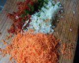Foto del paso 1 de la receta: Arroz primavera en 10 minutos