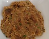 A picture of step 1 of Gola kabab.
