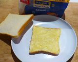 Foto langkah ke 4 dari resep Cheese Coffee Toast (Roti Boy Roti Tawar).