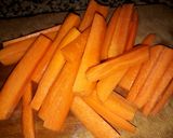 Foto del paso 1 de la receta: Bastones de zanahoria snack sin gluten VEGAN