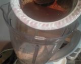 A picture of step 1 of Chocolate shake.