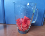 Foto del paso 1 de la receta: 223. Panna cotta de sandía 🍉