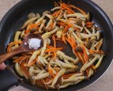 韓風菇菇拌炒的食譜步驟6照片