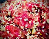 Hình bước làm 1 của món Miến Trộn Thịt Bò Bông Cải Xanh