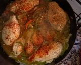 Foto del paso 3 de la receta: Pollo al disco con puré de papas