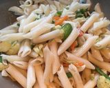 A picture of step 4 of Winter Vegetable Pasta.