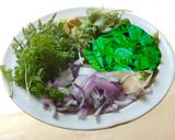 A picture of step 1 of Peperonata.
